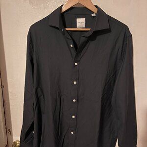 Todd Snyder Merino Spread Collar Dress Shirt